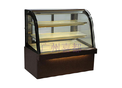 Deluxe Ｉ type curved glass cake freezerXID-RMX