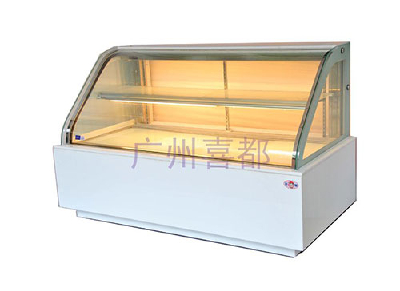 Deluxe II type Double curved glass cake freezerXID-HB2