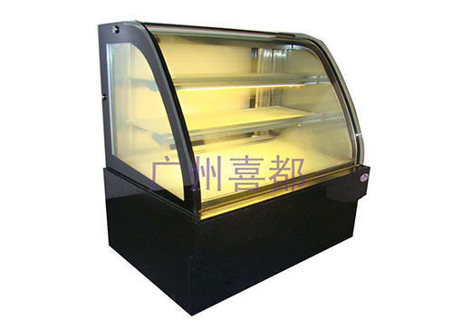 Deluxe Domineering type Double curved glass cake XID-HBD