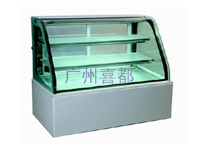 Deluxe Domineering ＨＷ type curved glass cake freezerXID-HB3