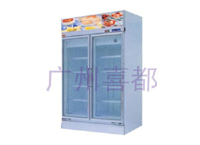 Double doors open display freezerXID-C20