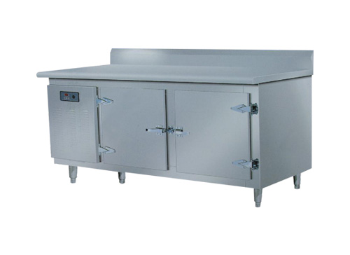Stainless steel working table style freezerXID-WTB