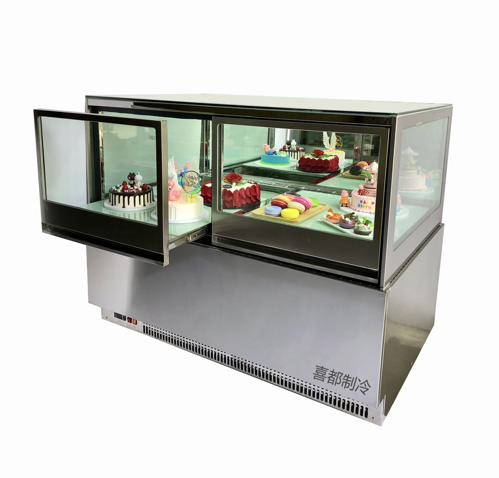 Front door and rectangular display freezerXID-QLJ